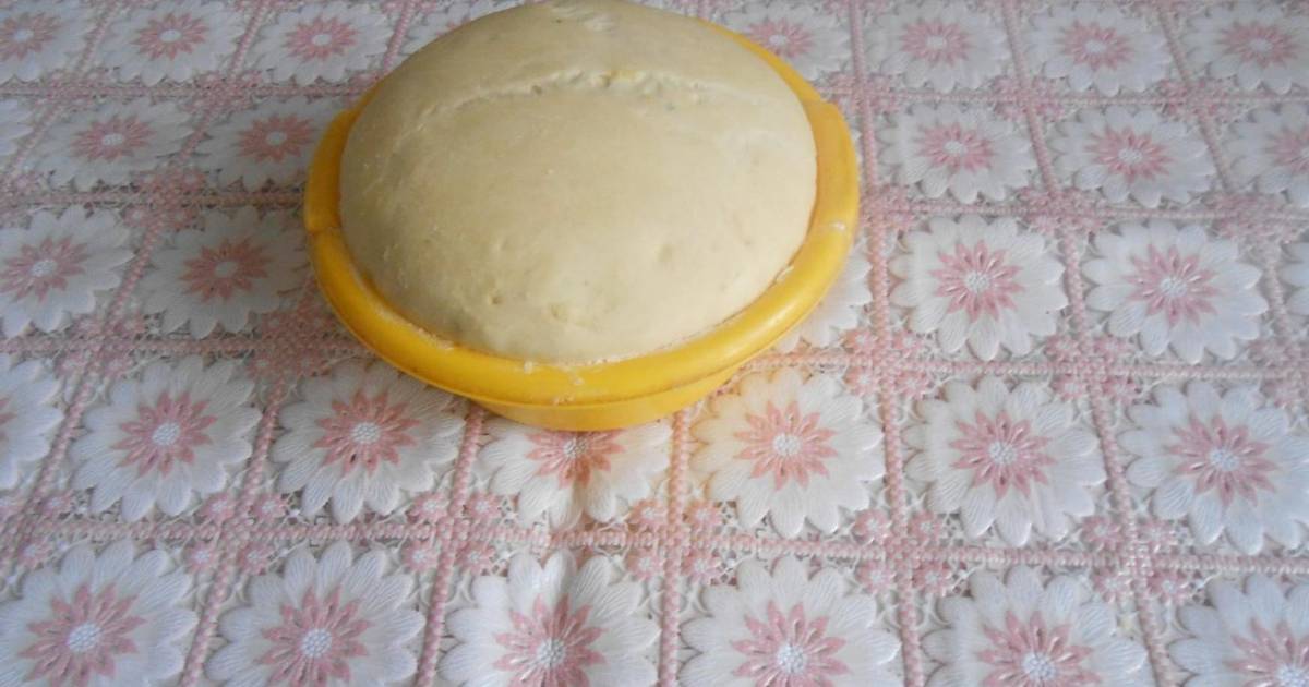 Густое тесто на майонезе для пирога