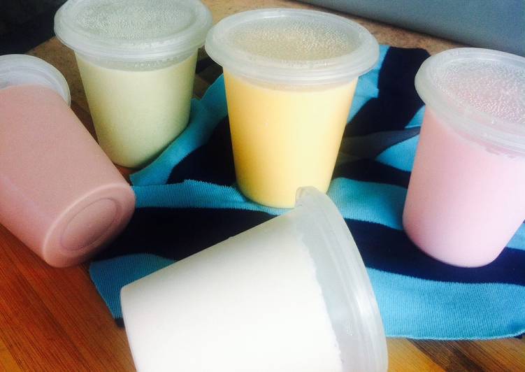 Cara Gampang Membuat Silky Pudding Warna-Warni Anti Gagal