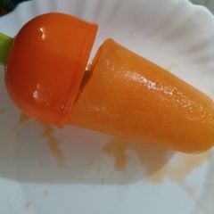 A picture of Mango popsicles.