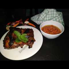 A picture of Ayam Bekakak Kecap.