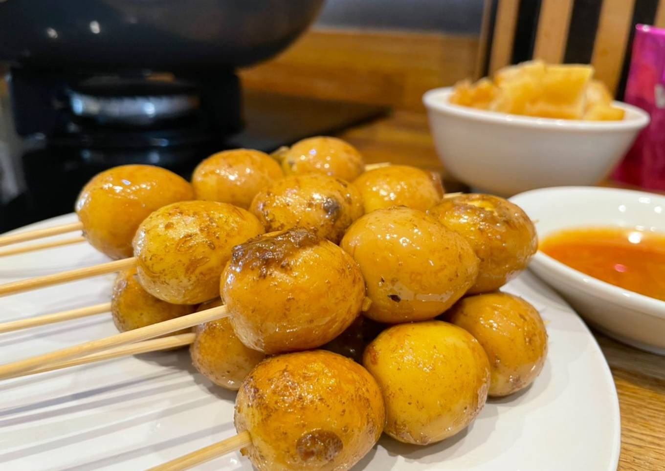 Sate telur puyuh