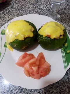 Una foto de Zapallitos rellenos