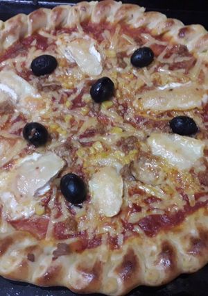 صورة لوصفة 🍕 بيتزا الظفيرة 🍕