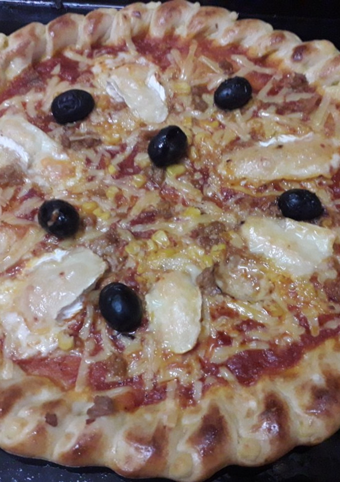 صورة لوصفة 🍕 بيتزا الظفيرة 🍕