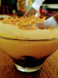 Classic retro boozy trifle
