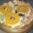 Torta fría de piña con limón