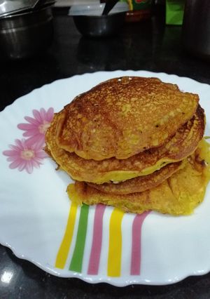 A picture of Coconut pancake.
