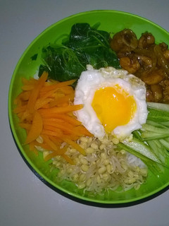Foto resep Bibimbap Korea Selatan (Nasi Campur) Simple