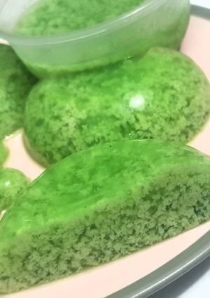 Foto resep Puding Lumut Pandan praktis