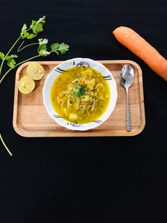 عکسی از دستور سوپ مرغ