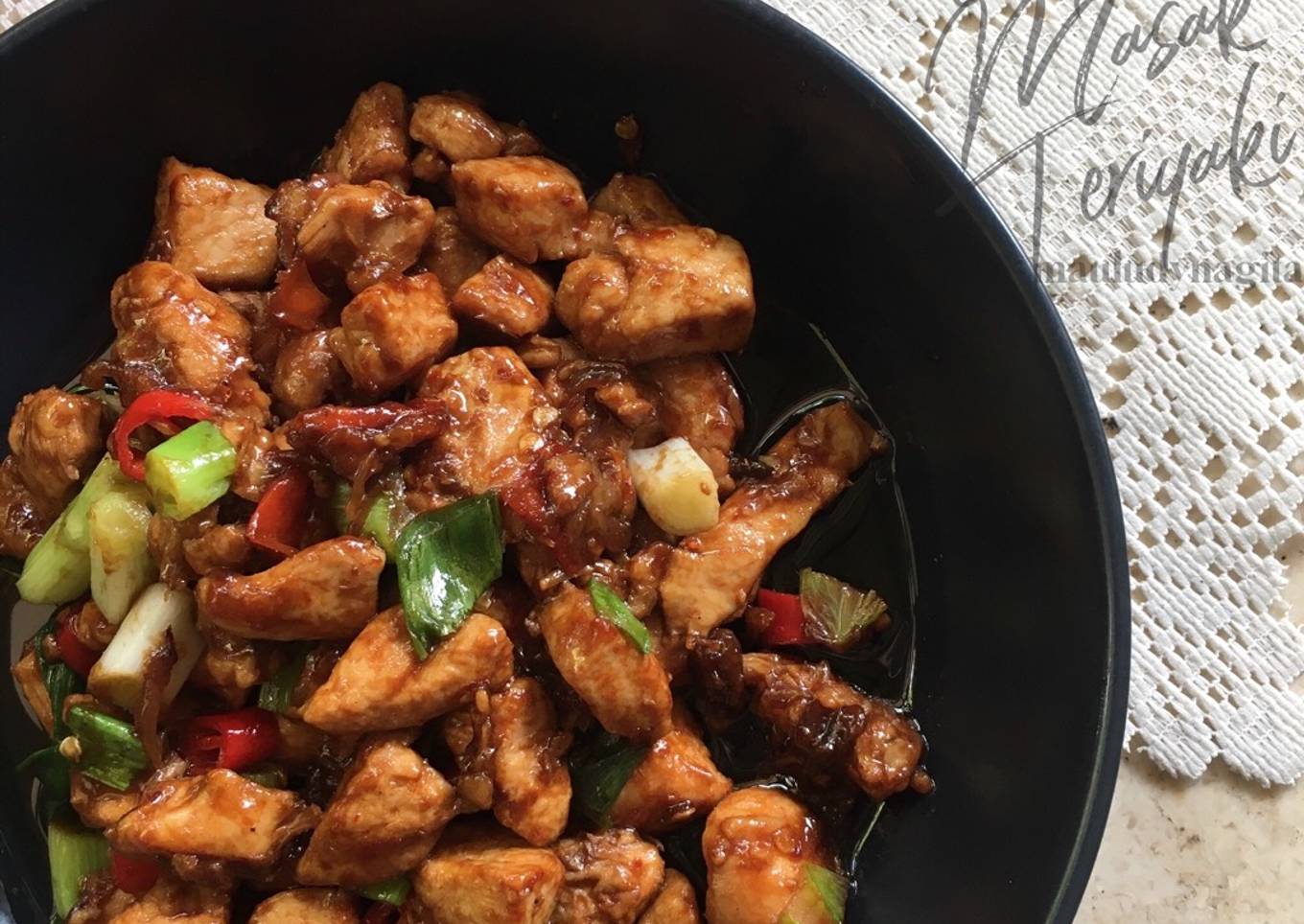 Ayam Masak Teriyaki (Simpel & Enak)