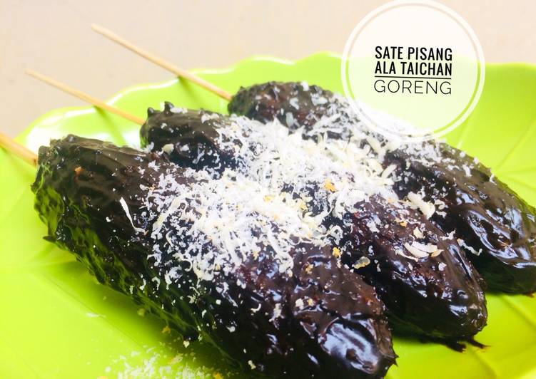 Cara Menghidangkan Sate Pisang Ala Taichan Goreng Untuk Pemula