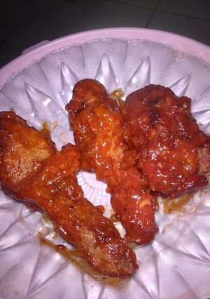 Foto resep Fire fried chicken