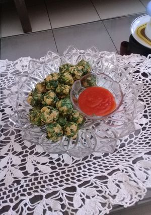 Foto resep Bola2 Bayam panggang