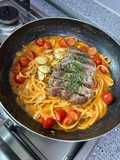 Steak and pasta 🍝