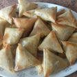 Briwat de patatas y queso / Comida De Marruecos