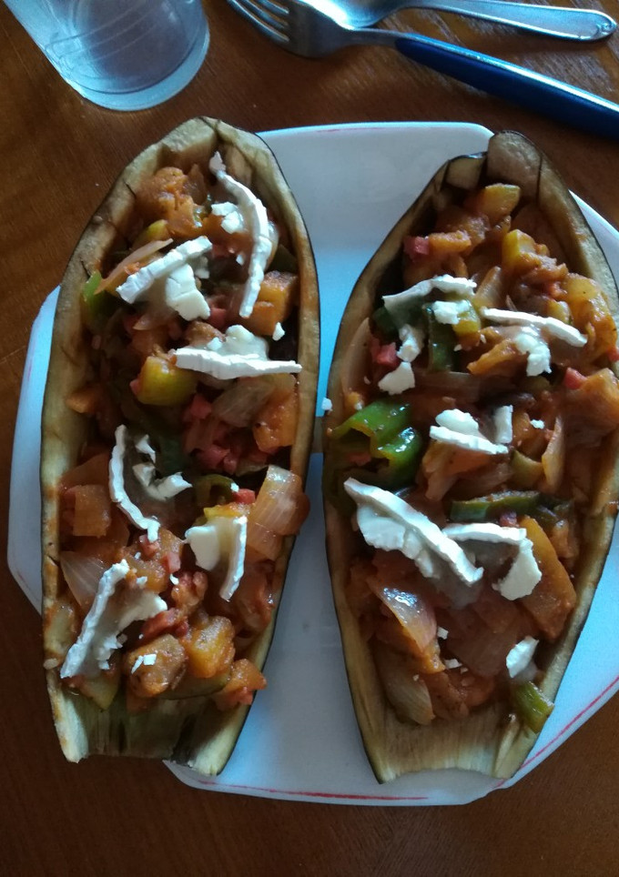 Una foto de Berenjenas rellenas