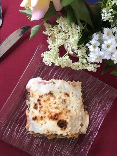 Una foto de Lasaña de verduras