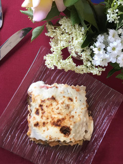 Una foto de Lasaña de verduras