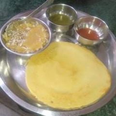 A picture of Moong ki Dal ka cheela.