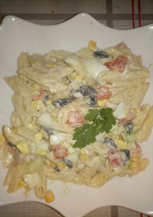 Une photo de Salade de pâtes