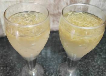 How to Prepare Yummy Lemon juice with apple