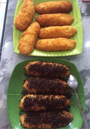 Foto resep 🍌pisang pasir meses🍌