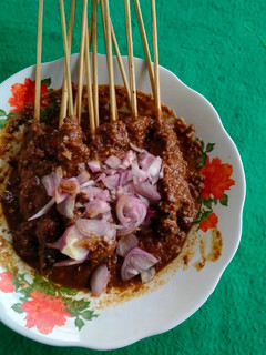Foto resep Sate daging sapi bumbu madura