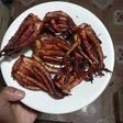 Râu mực nướng