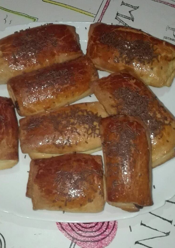 Una foto de Napolitanas de nocilla 