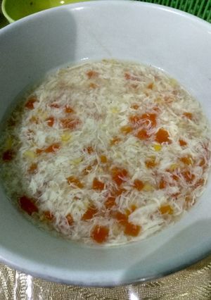 Foto resep Sup Simple (Wortel, Jagung Udang)