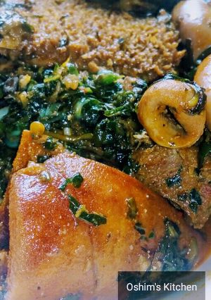 A picture of Edikang ikong SoupC.