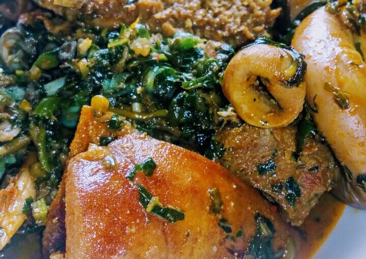 Best Edikang ikong SoupC Recipe | what is used to make Edikang ikong SoupC Perfect