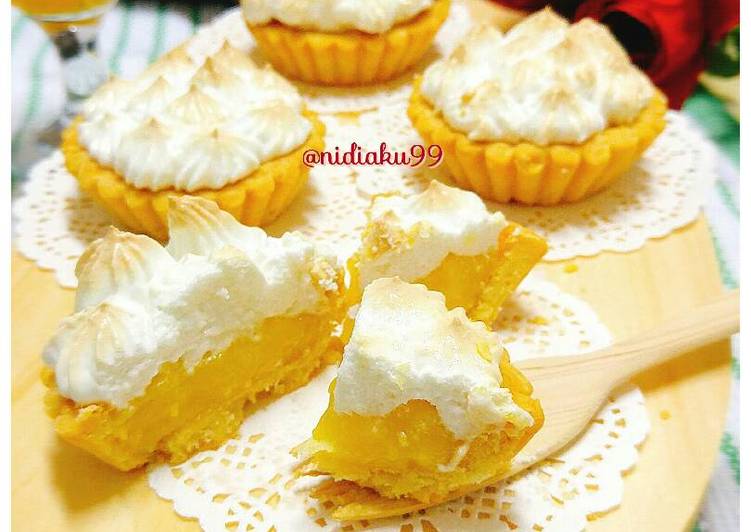 Cara Gampang Menyiapkan Lemon Maringue Pie yang Enak
