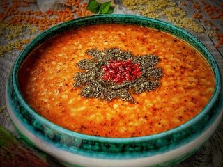 شوربة العدس الأحمر والبرغل 🥣