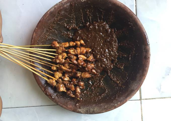 Anti Ribet, Membuat Sate ayam sambal kacang Sederhana Dan Enak