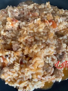 Una foto de Arroz con carne