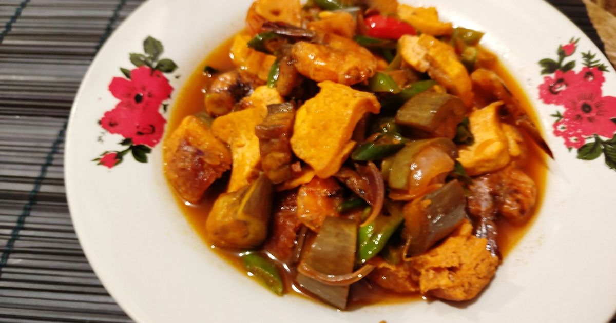 Tumis taoco udang buncis