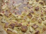 Tarta de pollo y champiñones con masa integral