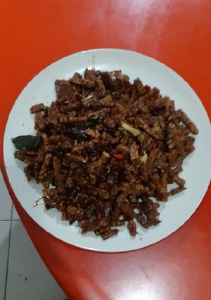 Foto resep Orek tempe (teman nasi uduk) VEGETARIAN
