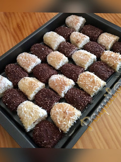 Una foto de Pezuñitas con Bizcocho de Soletillas Casero Vainilla-Chocolate
