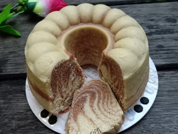 Anti Ribet, Buat Bolu Air Kukus Zebra Menu Enak Dan Mudah Dibuat