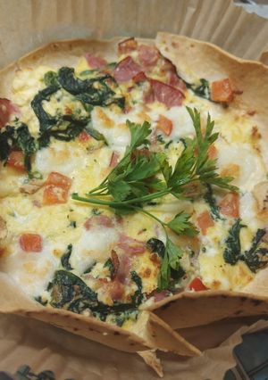 Tortilla reggeli recept fotója