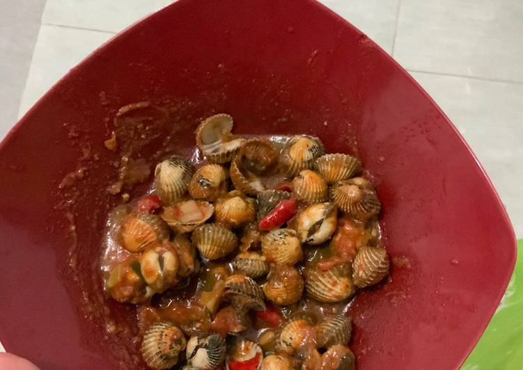 Kerang saos padang
