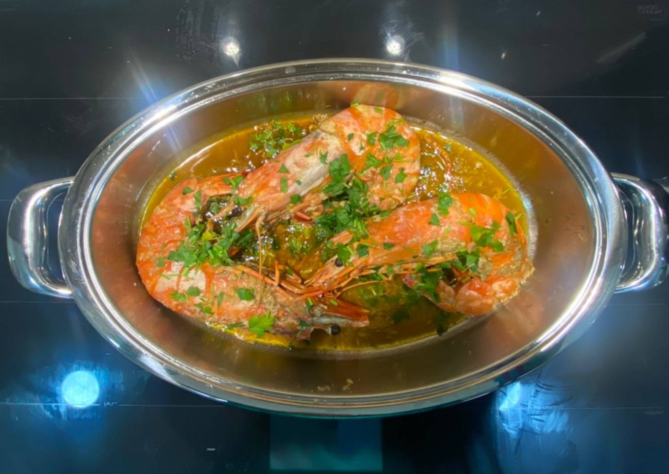 Camarón - Langostino Jumbo Colossal en salsa