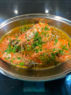 Una foto de Camarón - Langostino Jumbo Colossal en salsa