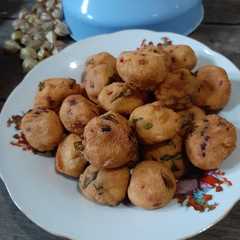 รูปของ Tahu bulat (tidak kopong)