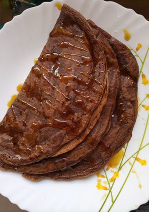 A picture of Chocolate Pancakes.