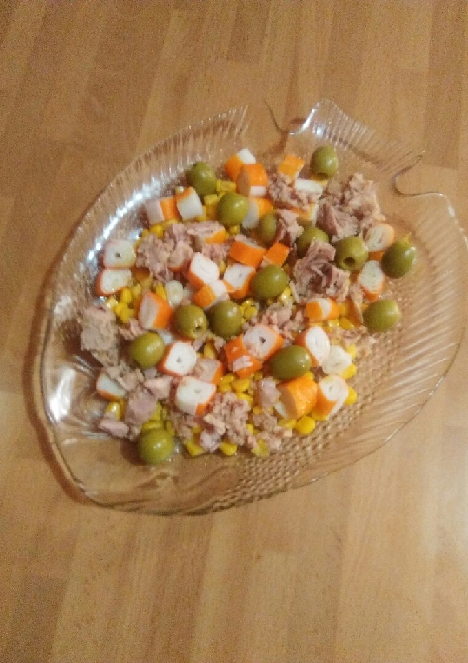 Una foto de Ensalada de maíz