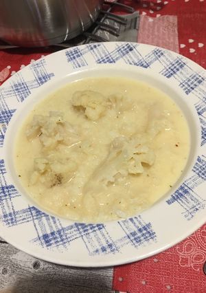 Karfiolleves recept fotója